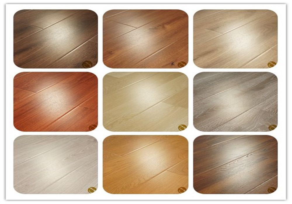8mm 1215*196mm MDF HDF AC3 AC4 Wax Crystal Surface Laminate Flooring/ Floor Indoor