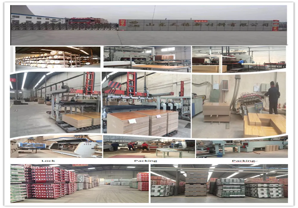 8mm HDF 3000 Roll V Groove Laminated Floor Parquet
