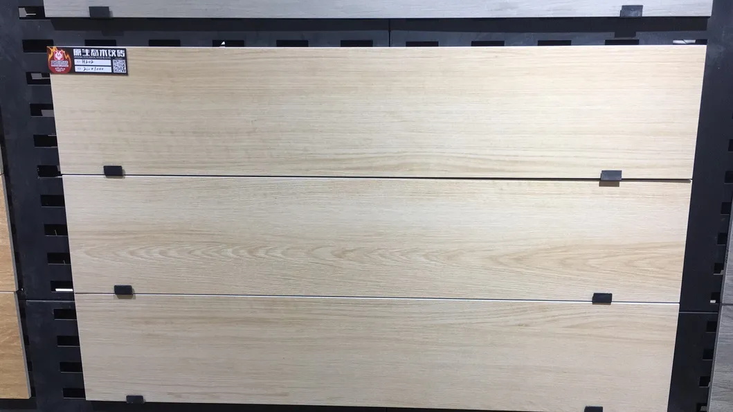 8X40 Anti Slip Brown Wood Look Tiles for Floor