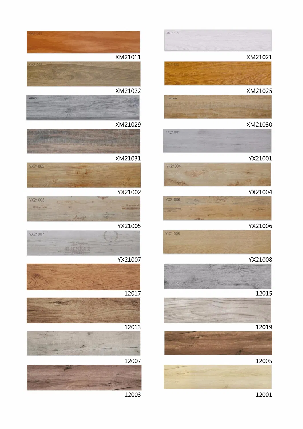 8X40 Wood Plank Wall Tiles Porcelain Floor Tiles