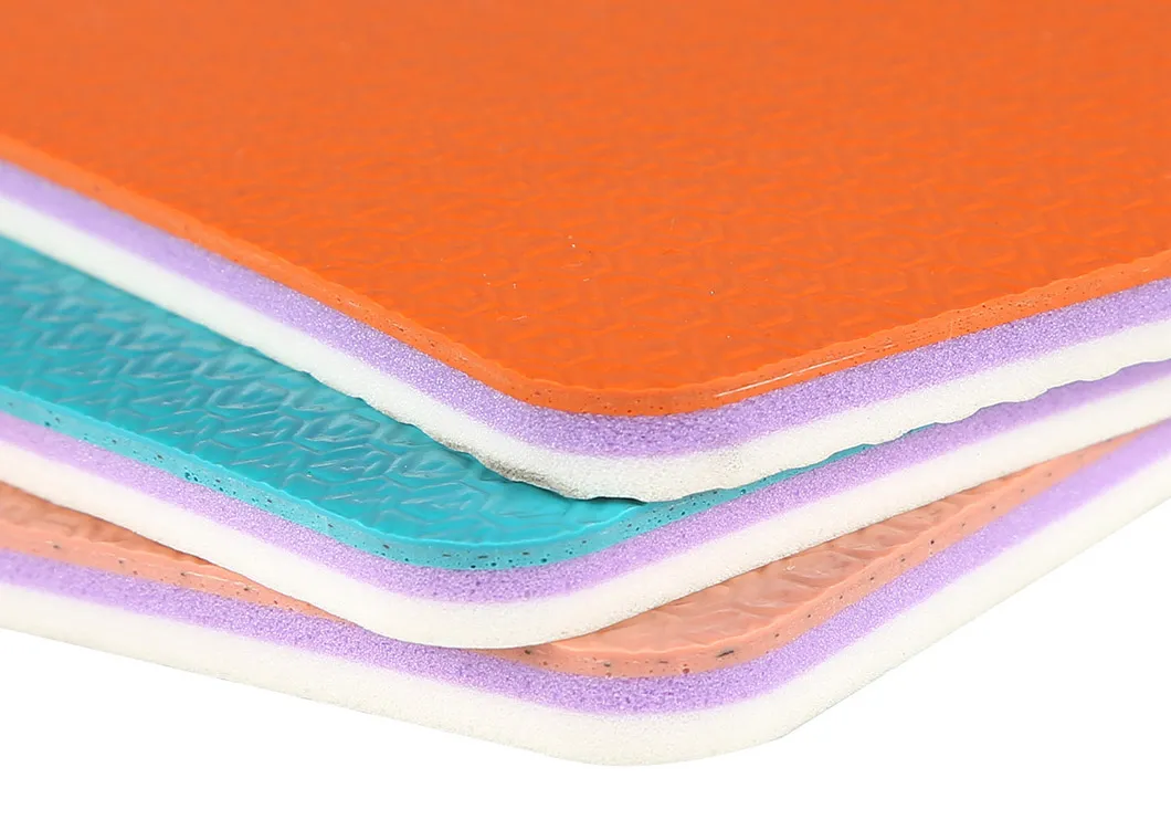 Ak China Factory Badminton Court Plastic Anti-Slip Vinyl PVC Flooring