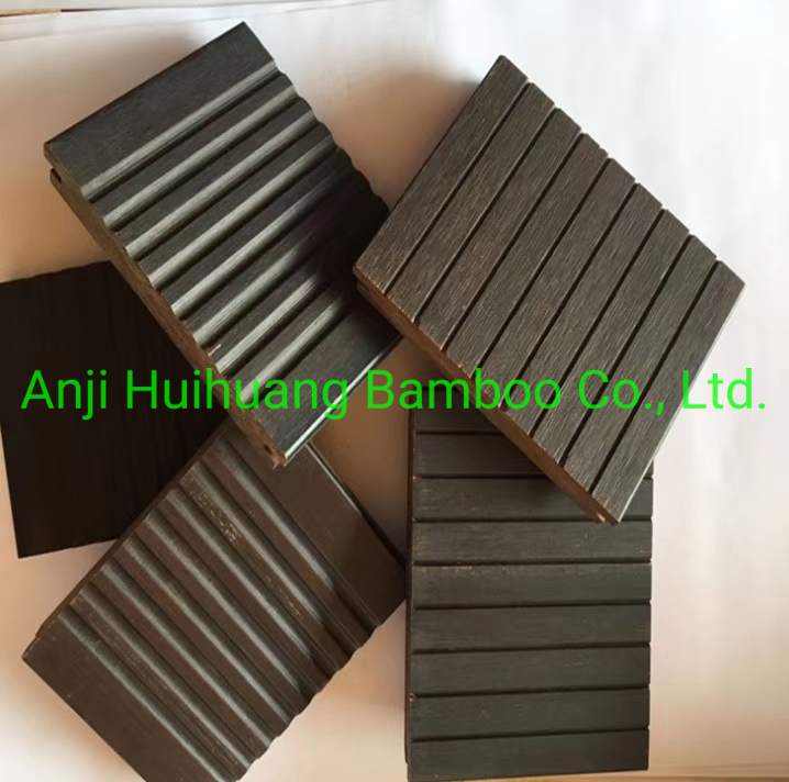 American Usage Dark Color Bamboo Decking
