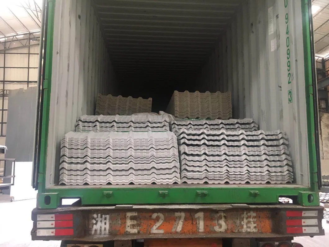 Anti Aging ASA Coated PVC Roof Tiles Long Lifespan UPVC Roof Sheet Trapezoidal Wave Plastic Corrugated Roofing Shingles for Farmhouse