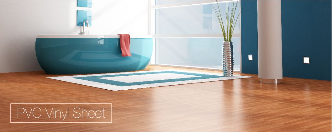 Anti-Slip Glue Down Vinyl Flooring PVC Plank (P-1201)