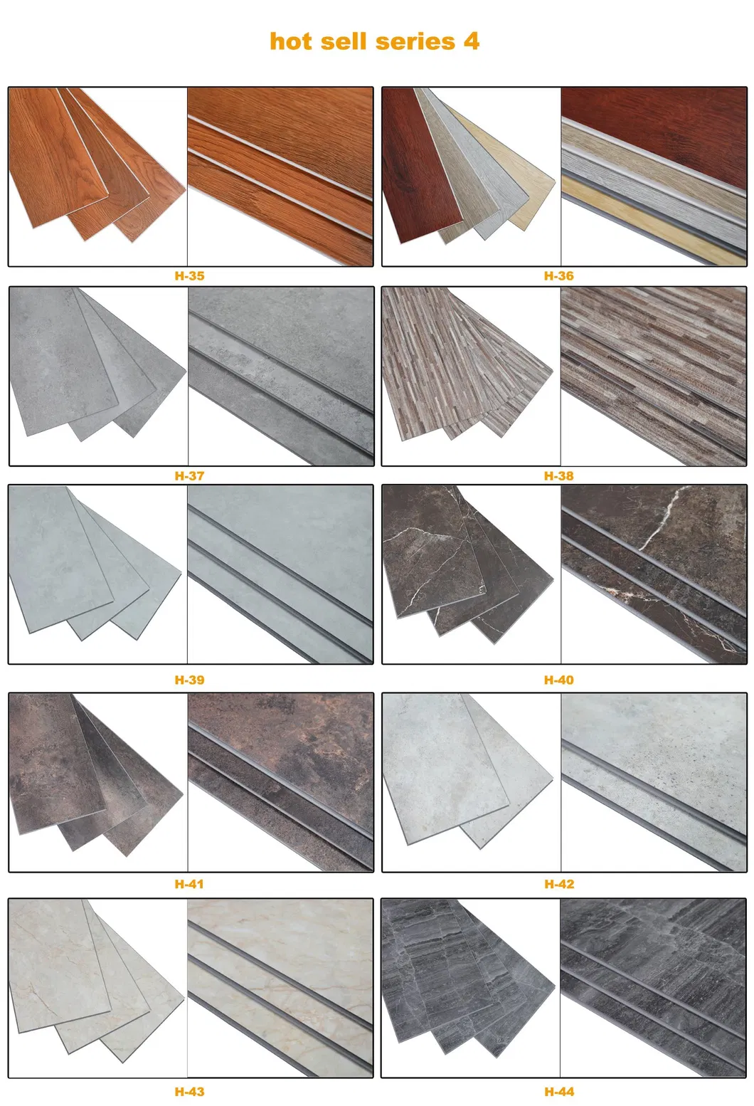 Anti-Slip Indoor, Bathroom, Toilet, Office, Living Room Spc Vinyl Flooring