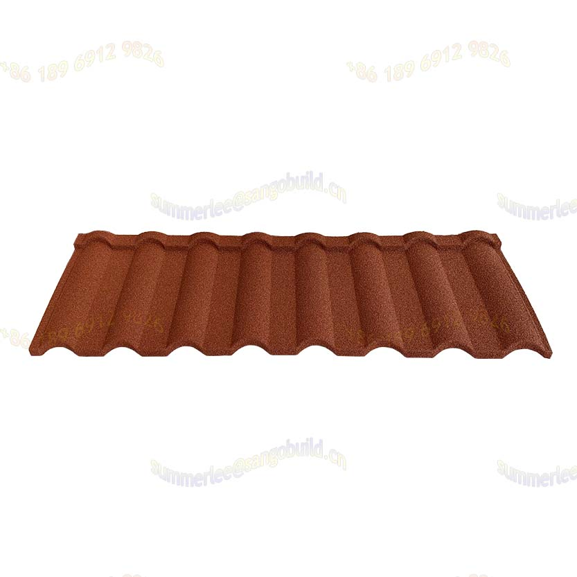 Anti Storm Light Weight Construction Materialtypes of Timor -Lestestostone Coated Roof Tile