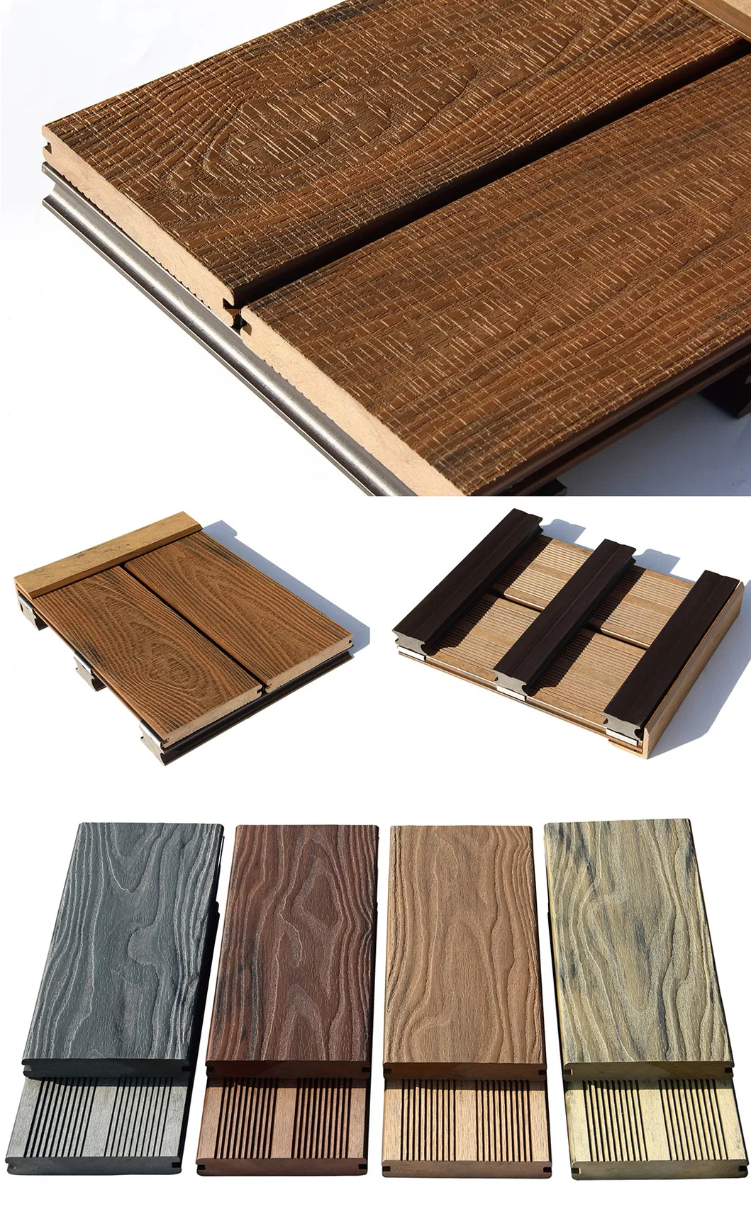 Antirotting WPC Flooringoutdoor Decking