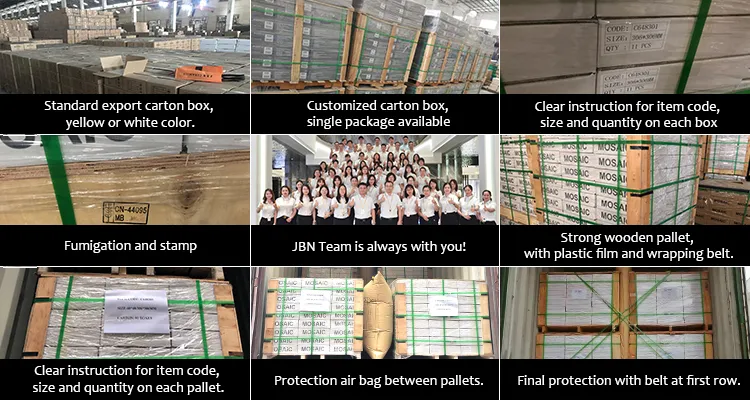 Arabesque Backsplash Fish Scale Blue Mosaic Tile for Swimming Pools