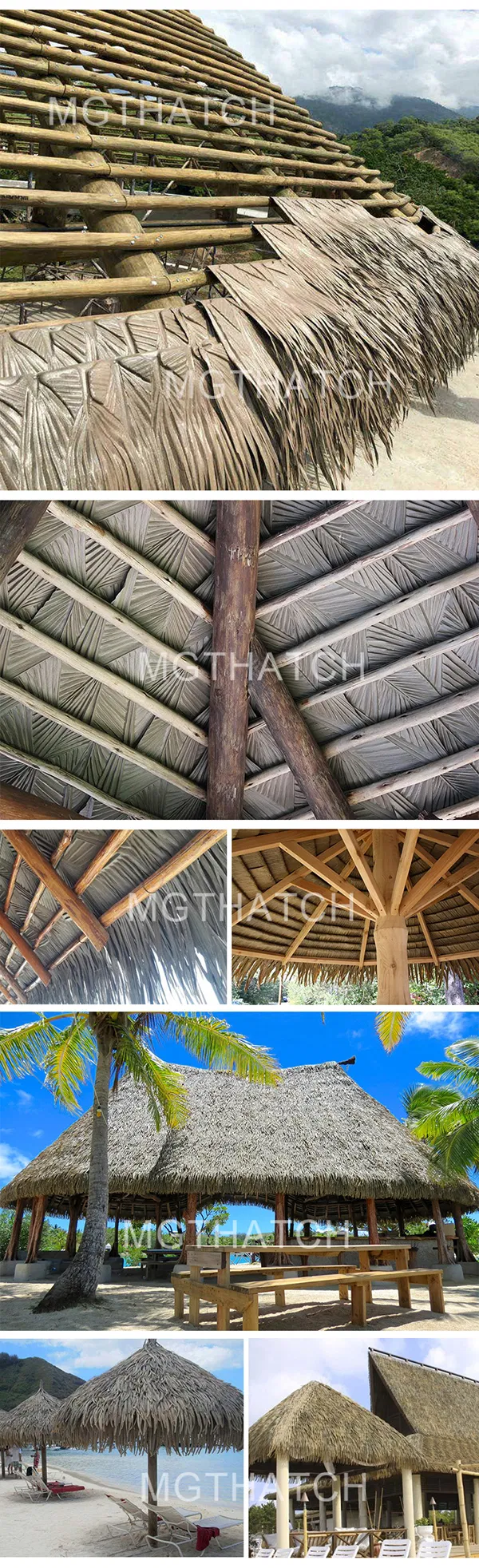 Artificial Mexican Palm Thatch for Bar