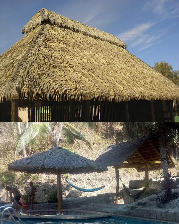 Artificial Mexican Palm Thatch for Bar