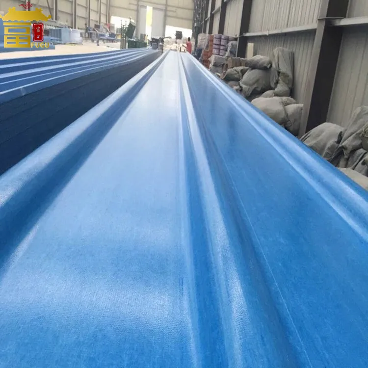 ASA Coated Apvc Corrugated Plastic Roofing Sheets 900mm-1130mm Width