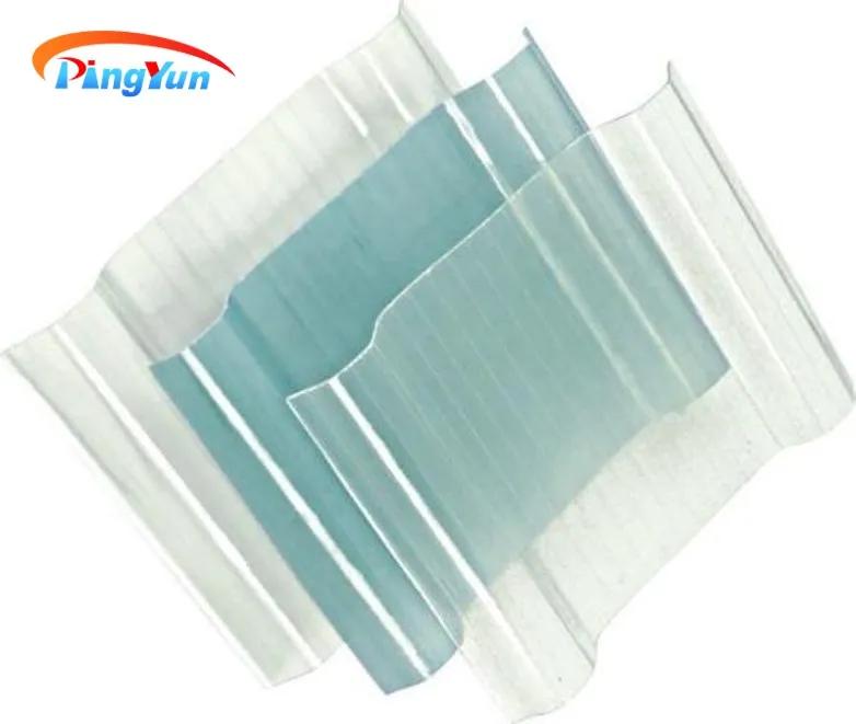 ASA Fadeless Wave Style Waterproof Plastic Roofing Sheet for Shingles