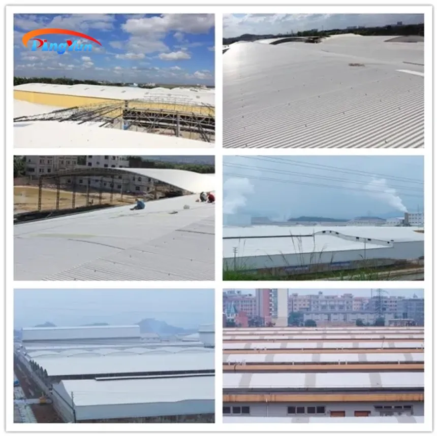 ASA Fadeless Wave Style Waterproof Plastic Roofing Sheet for Shingles