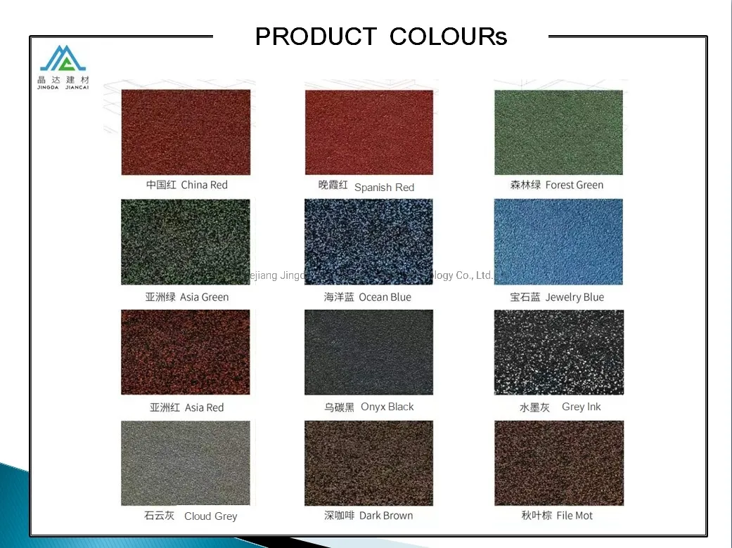 Asphalt Shingles 1000*333mm Building Materials Roofing Shingles