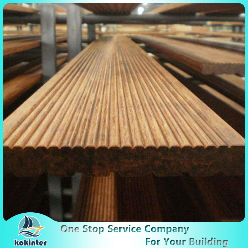 Bamboo Decking Outdoor Strand Woven Heavy Bamboo Flooring Sample 19