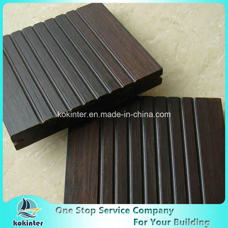 Bamboo Decking Outdoor Strand Woven Heavy Bamboo Flooring Villa Room 7