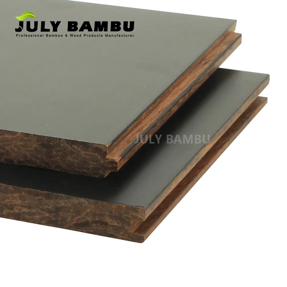 Best 15mm Strand Woven Black Bamboo Flooring Price Use for Indoor