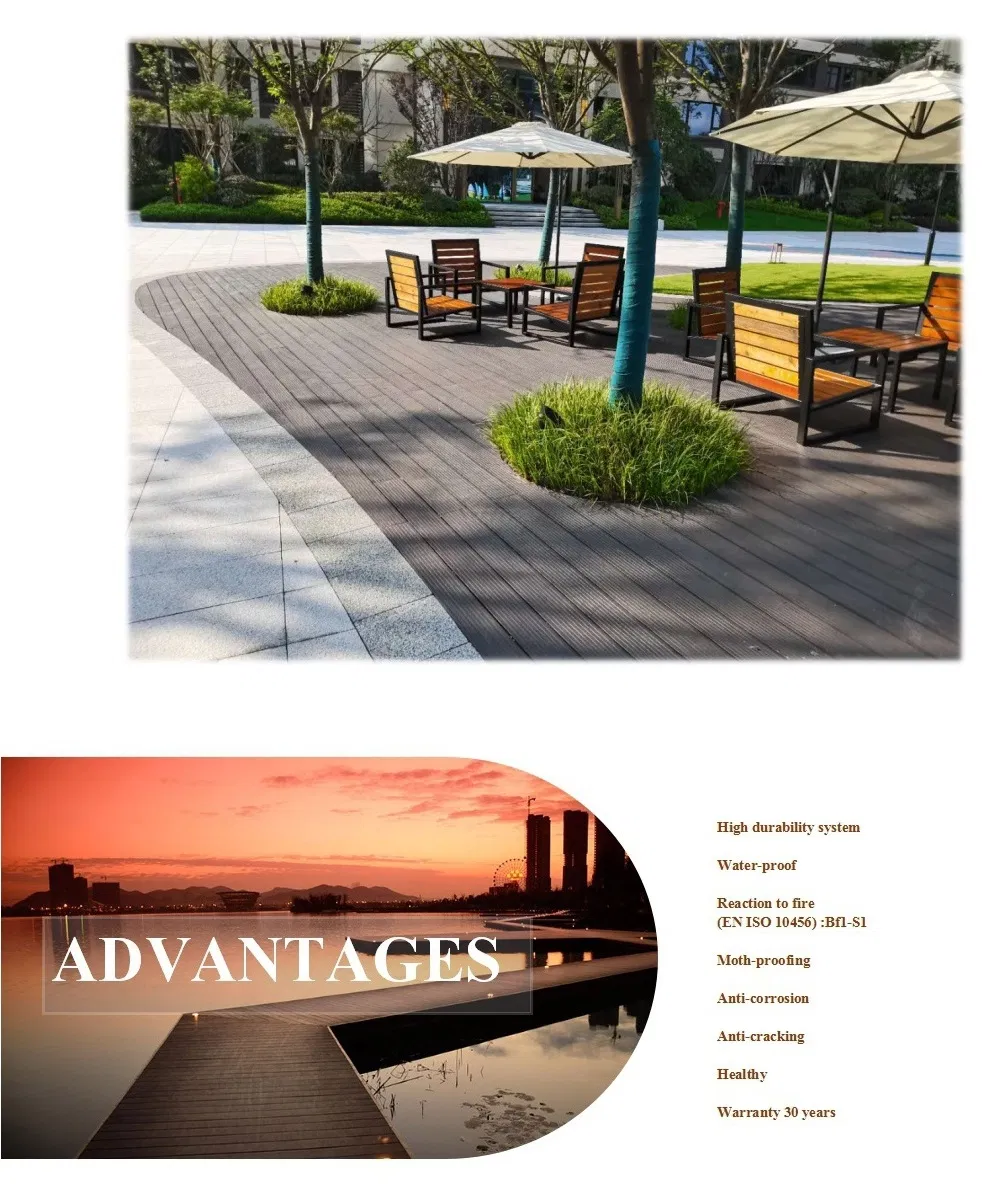 Best Selling High Density Building Material Composite Outdoor Moso Bamboo Decking