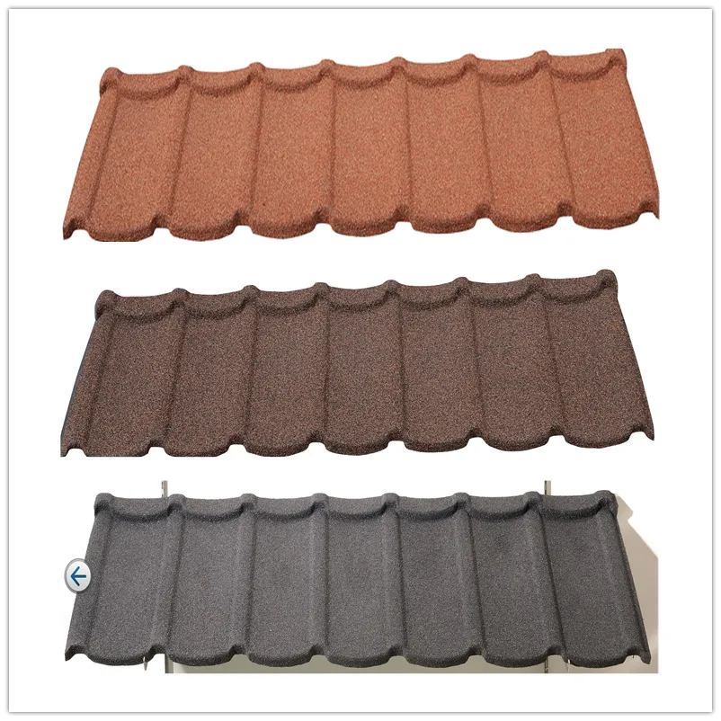 Building Material Colorful Stone Coated Metal Roof Shingles Tiles/Kerala Stone Coated Metal Roof Tile