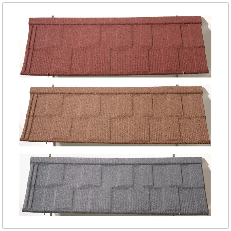 Building Material Colorful Stone Coated Metal Roof Shingles Tiles/Kerala Stone Coated Metal Roof Tile