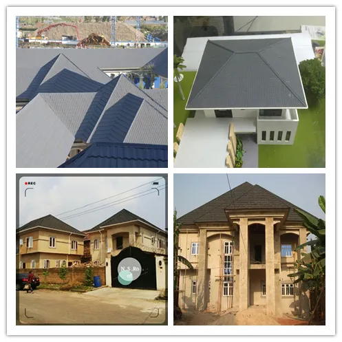 Building Material Colorful Stone Coated Metal Roof Shingles Tiles/Kerala Stone Coated Metal Roof Tile