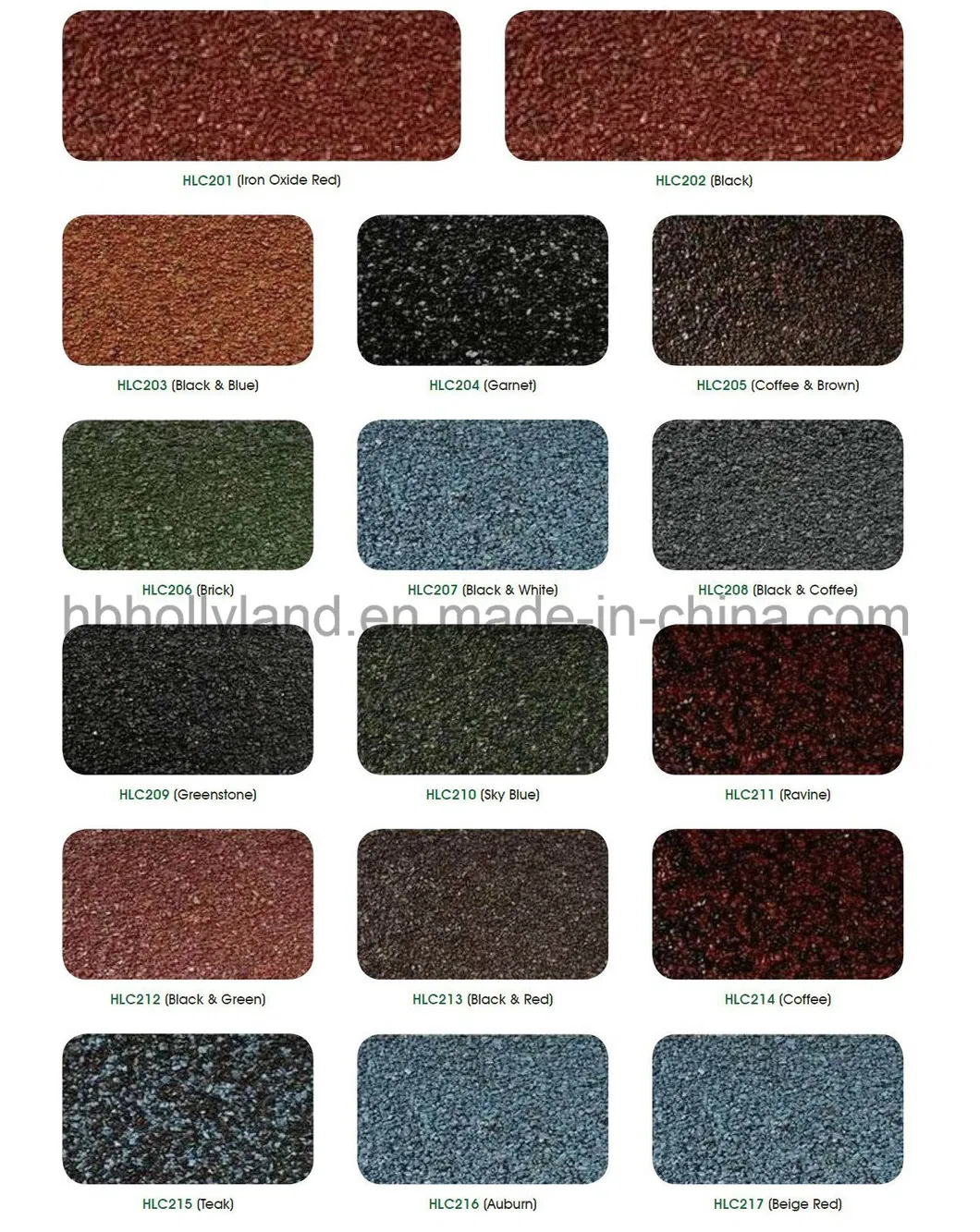 Building Material of Stone Coated Metal Kitchen Tile