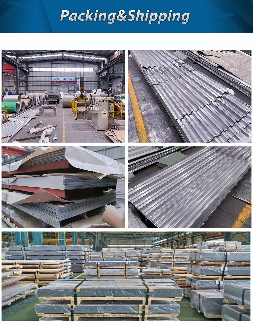 Building Materials Colour Coated Corrugated Iron Sheets Galvanized Roofing Sheet Zinc Plates