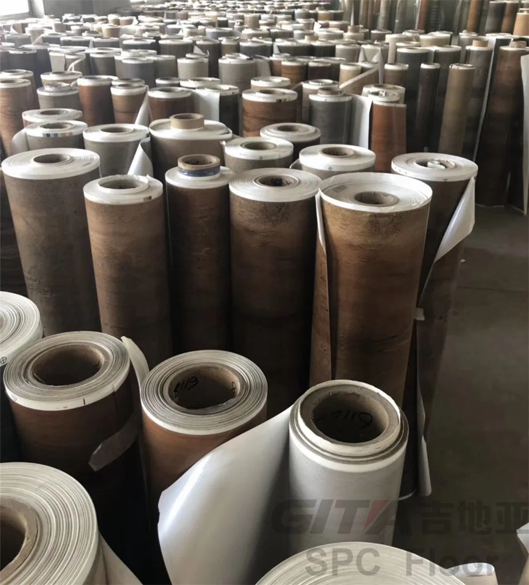 Buliding Material Plastic Spc Vinyl Lvt Flooring with Click