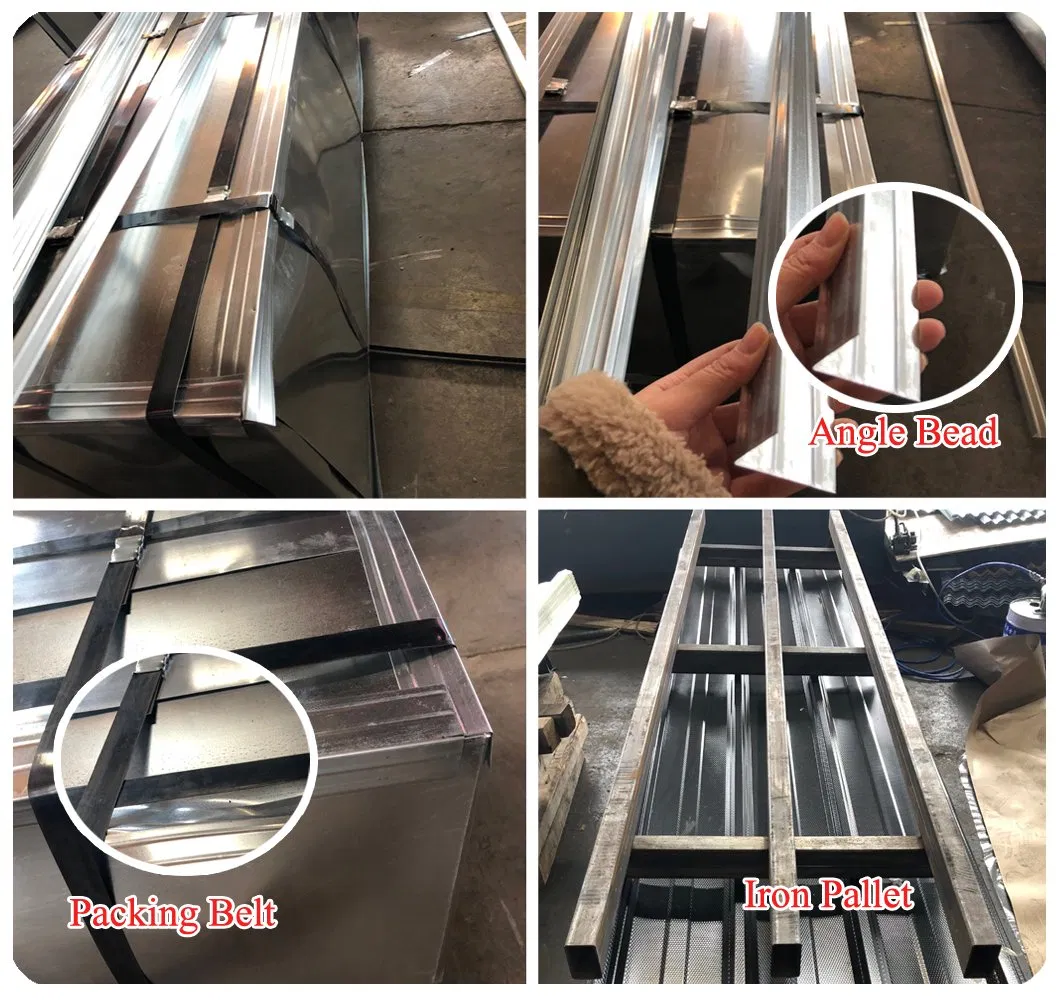 Bwg32 Bwg34 Metal Roofing Sheet Galvanized Steel Corrugated Roof Tile
