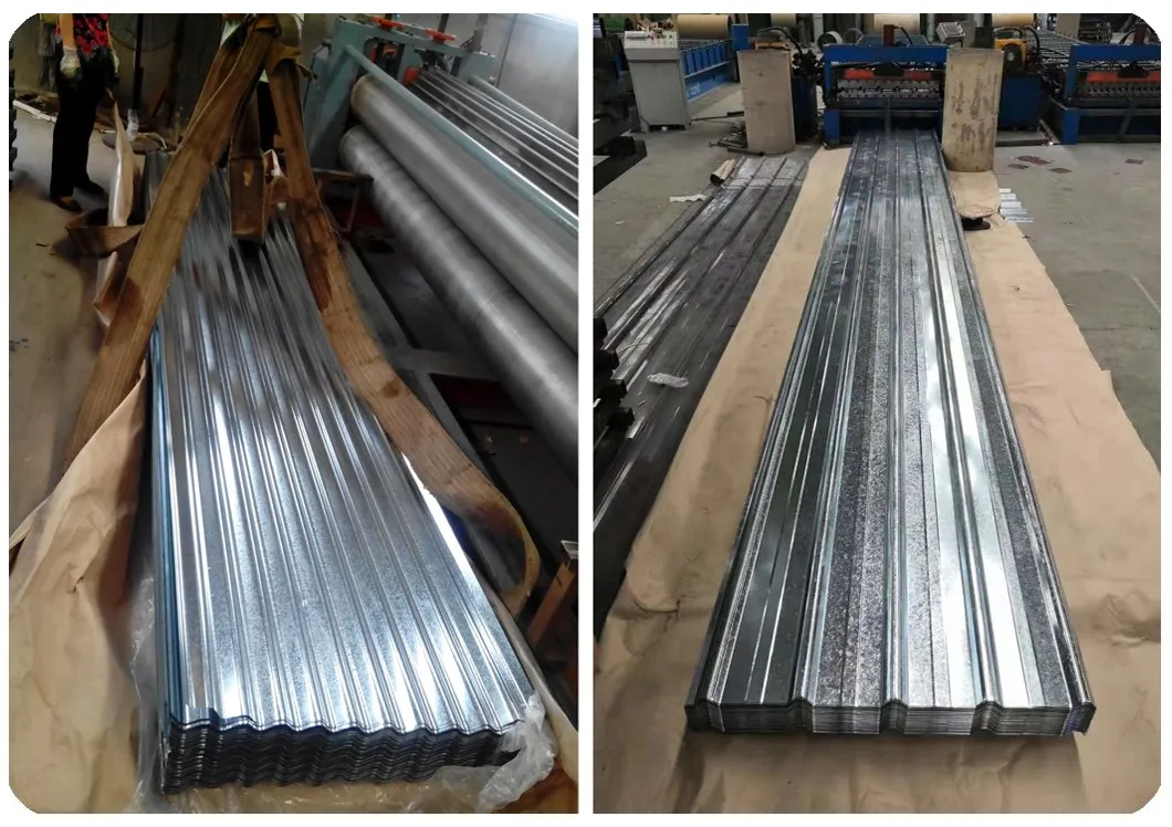Bwg32 Bwg34 Metal Roofing Sheet Galvanized Steel Corrugated Roof Tile