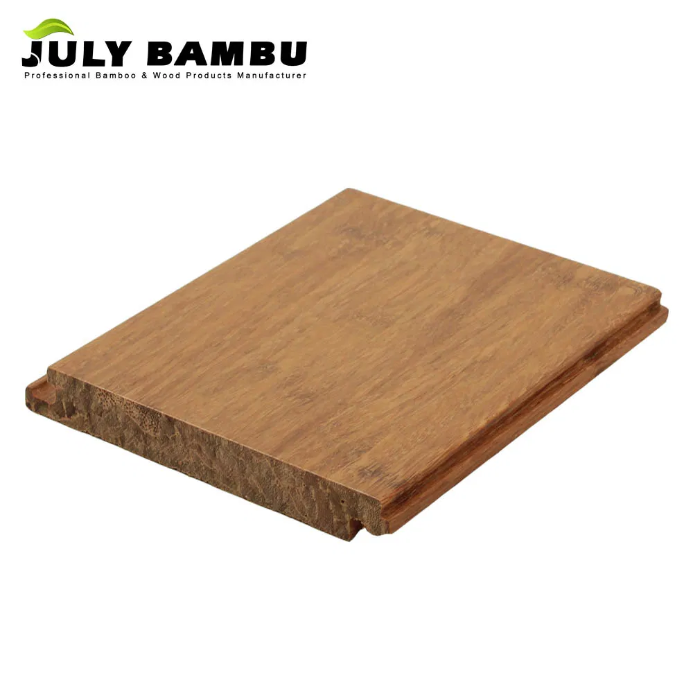 Carbonized Strand Woven Bamboo Wood Flooring with Coffee Color
