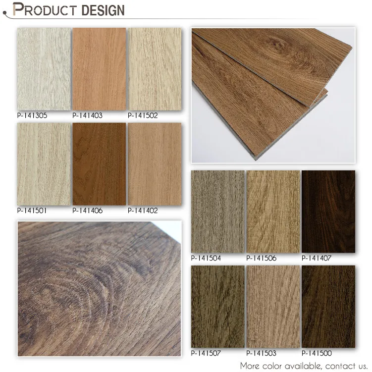 CE Certified Click Lock PVC Vinyl Floor Tiles (P-2146)