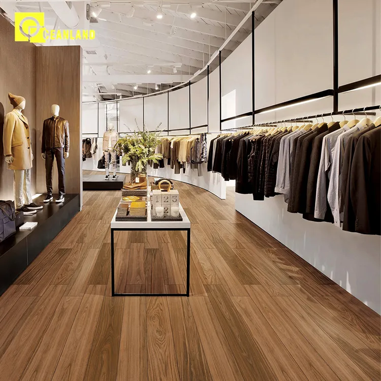 Ceramic Pattern Wood Look Floor Tile Ceramic Tiles