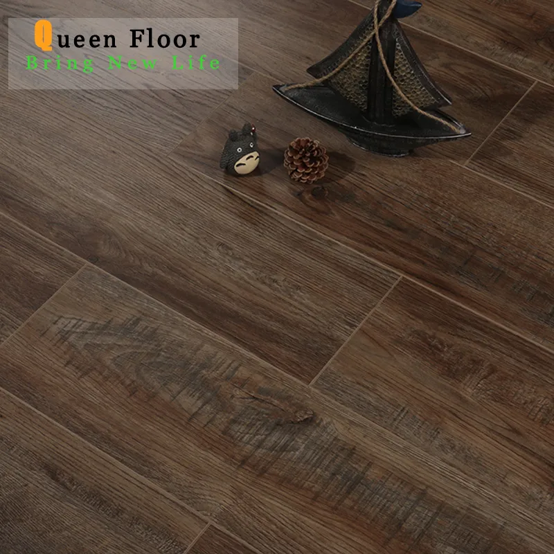Champagne Brushed Square Edge/V-Groove/U-Groove AC5 HDF Laminate Flooringfob Referen