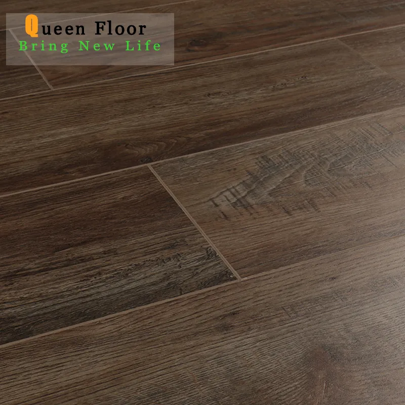 Champagne Brushed Square Edge/V-Groove/U-Groove AC5 HDF Laminate Flooringfob Referen