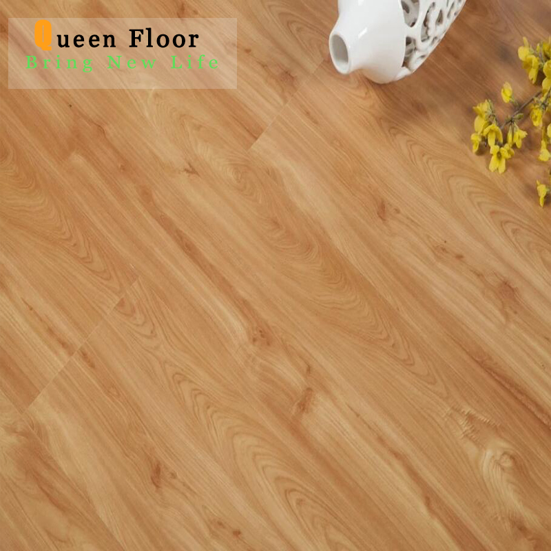 Champagne Brushed Square Edge/V-Groove/U-Groove AC5 HDF Laminate Flooringfob Referen