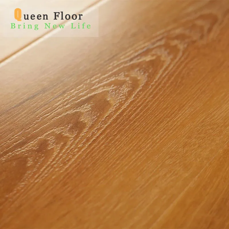 Champagne Brushed Square Edge/V-Groove/U-Groove AC5 HDF Laminate Flooringfob Referen