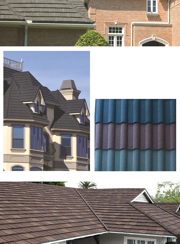 Cheap Galvalume Steel Color Stone Metal Tile Accessories Arc Ridge Tile for Sale