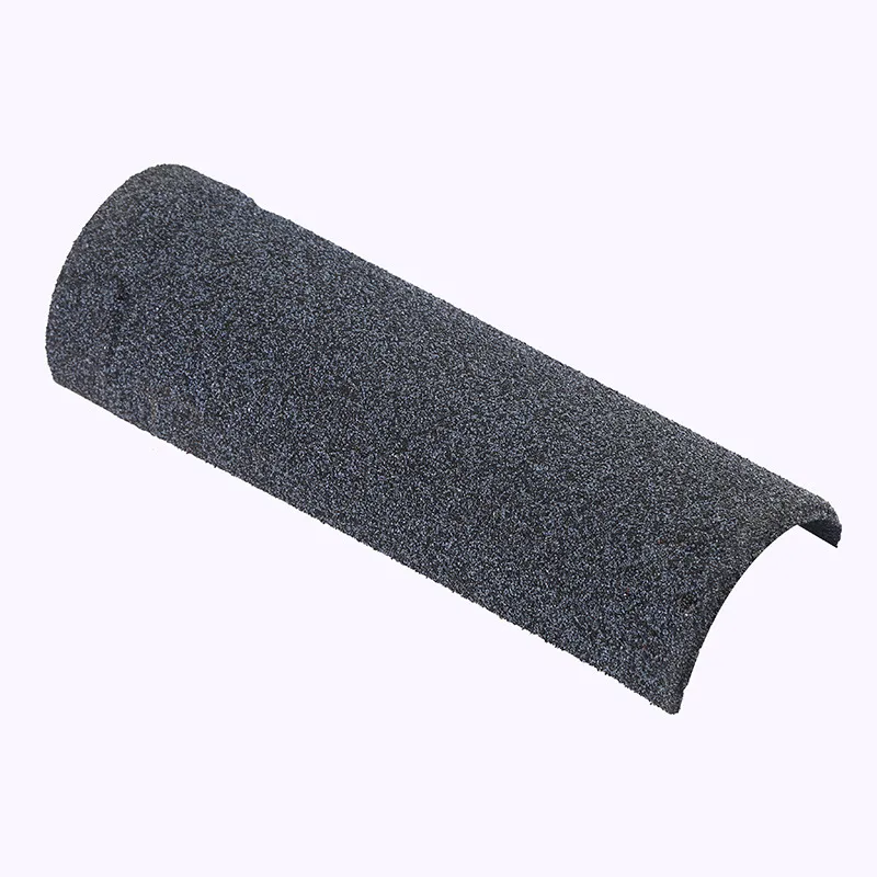 Cheap Galvalume Steel Color Stone Metal Tile Accessories Arc Ridge Tile for Sale