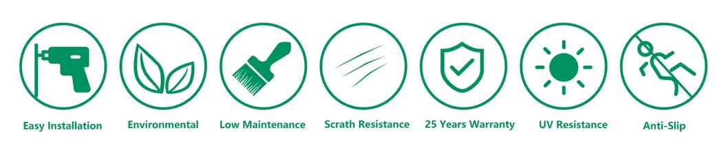 Cheap Price Composite Decking Stock Available in Four Colours