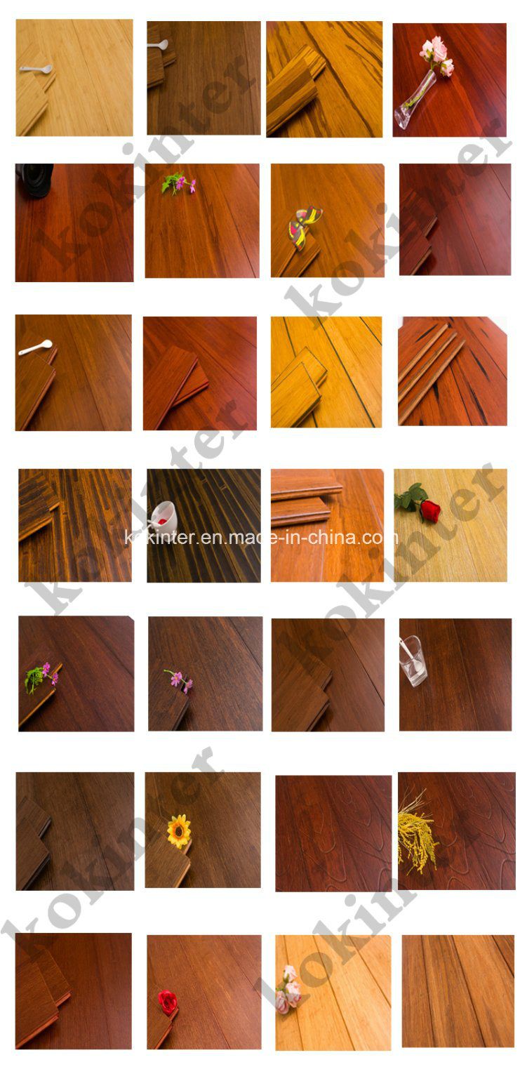 Cheapest Indoor Usage Strand Woven Bamboo Plank/Flooring Super Quality Sunset Red Color