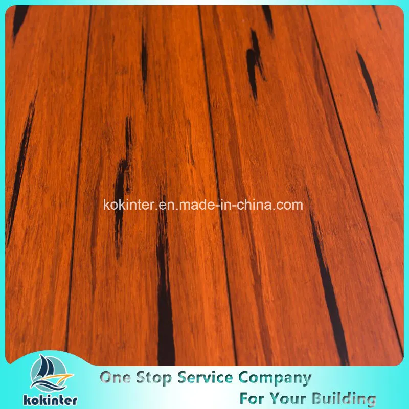 Cheapest Indoor Usage Strand Woven Bamboo Plank/Flooring Super Quality Sunset Red Color