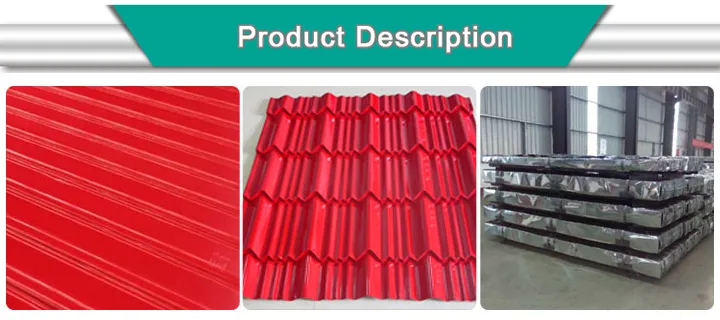 China Building Materials High Quality Corrugated PPGI Steel Roofing Sheet