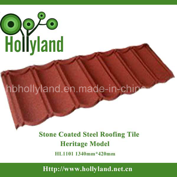 China Corrugated Stone Coated Roofing Sheet Classical Type