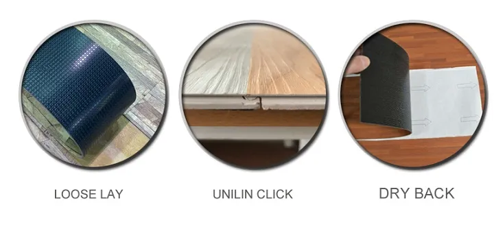 China Factory 6"X36" Dry Back PVC Floor Tile