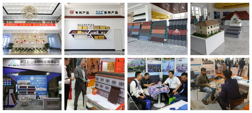 China Factory Hot Sale Corrugated Aluminum Steel Roof Tile Building Material Stone Coated Metal Roofing Sheet