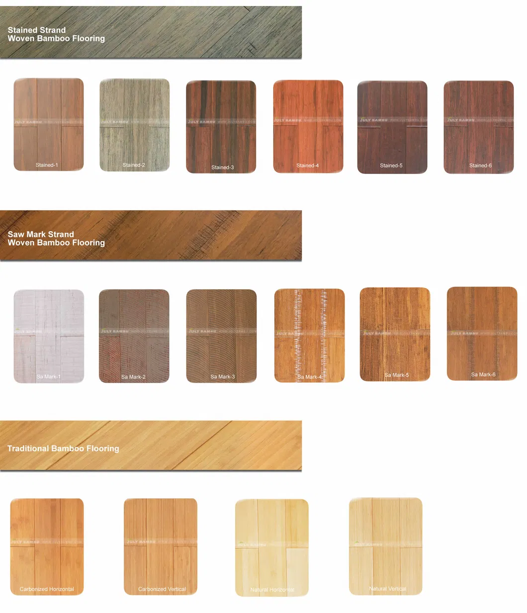 China Factory Laminated and Vertical Bamboo Hardwood Flooring Natural Strand Woven Bamboo Flooring for Indoor
