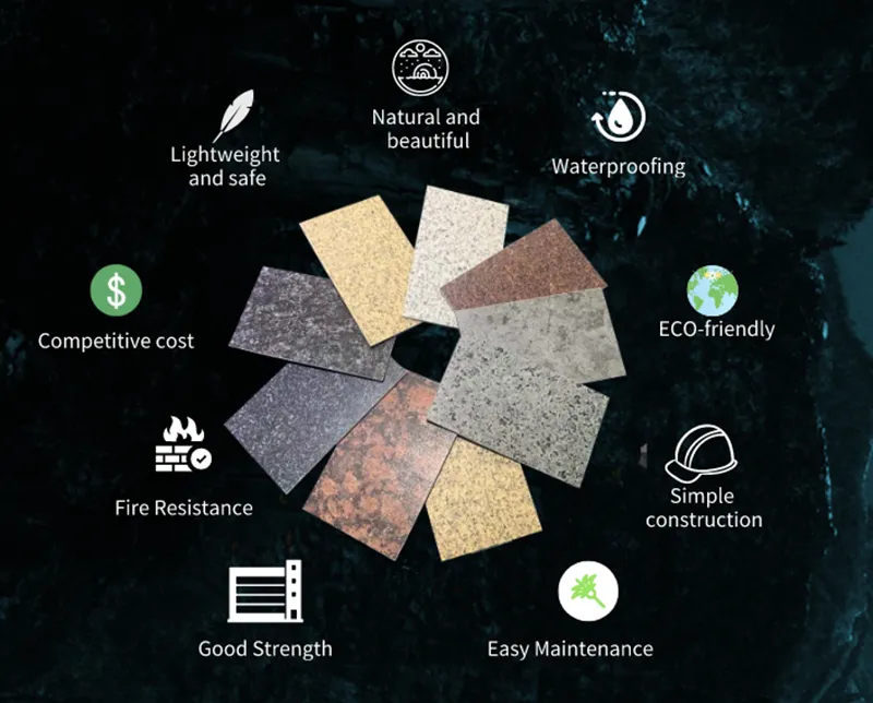 China Factory Light Porcelain Panel Marble Effect Versetta Stone Panel Professional Artificial Quartz Stone Slab Panel Cladding Facade Wall Panel