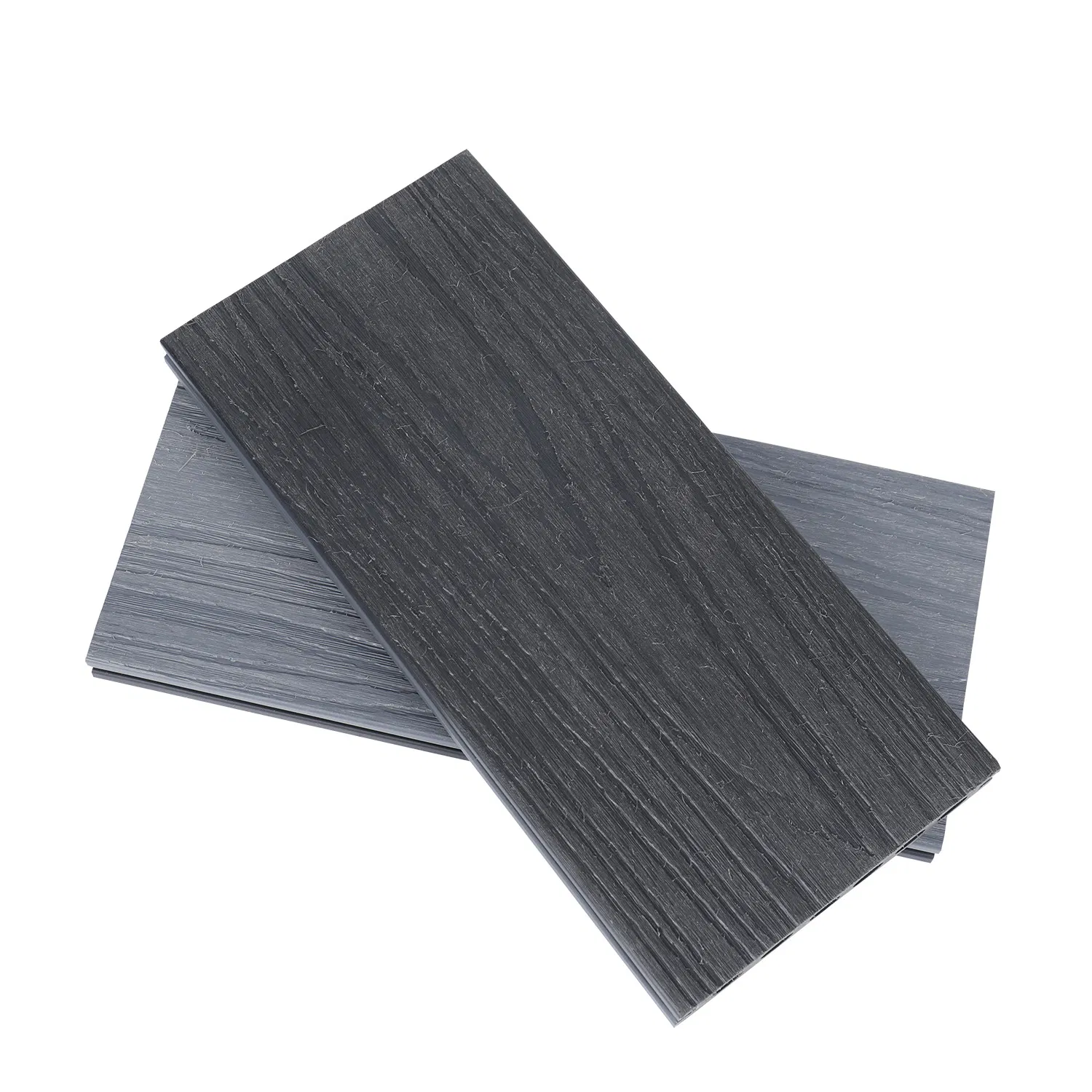 China Factory Outdoor Wood Plastic Composite Decking 140*23mm Hollow Co-Extrusion Flooring