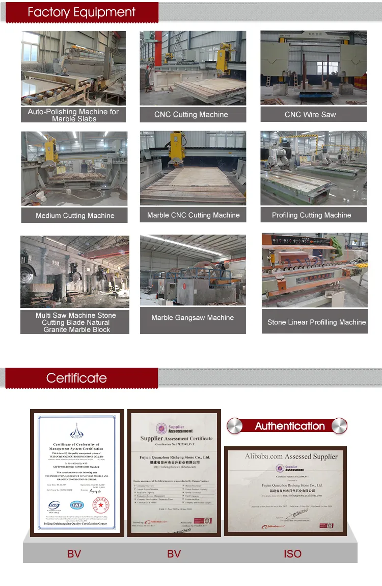 China Made Square Polished Marble Mosaic with BV Certification